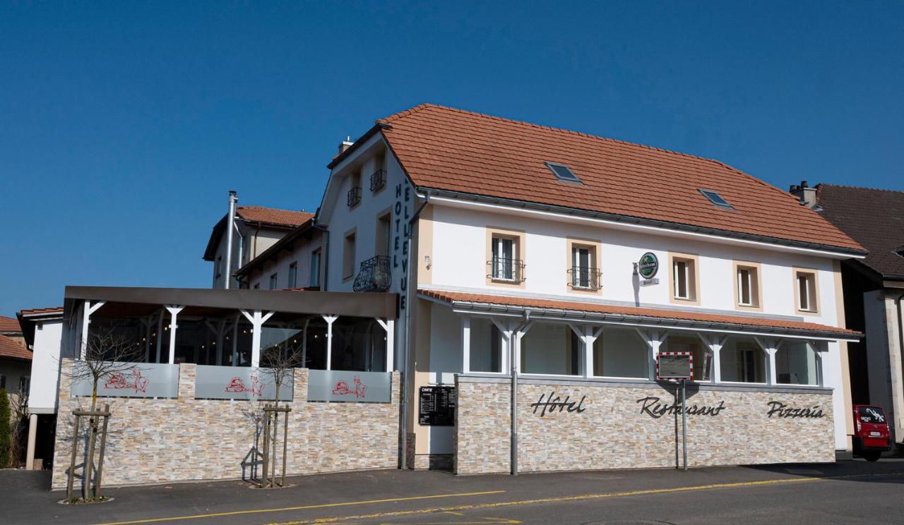 Hotel Bellavista "Bellevue" Saignelégier Exterior photo